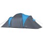 Σκηνή Camping NC6031 HIGHLAND NILS CAMP 6 Ατόμων Γκρι/Μπλε 15-04-038
