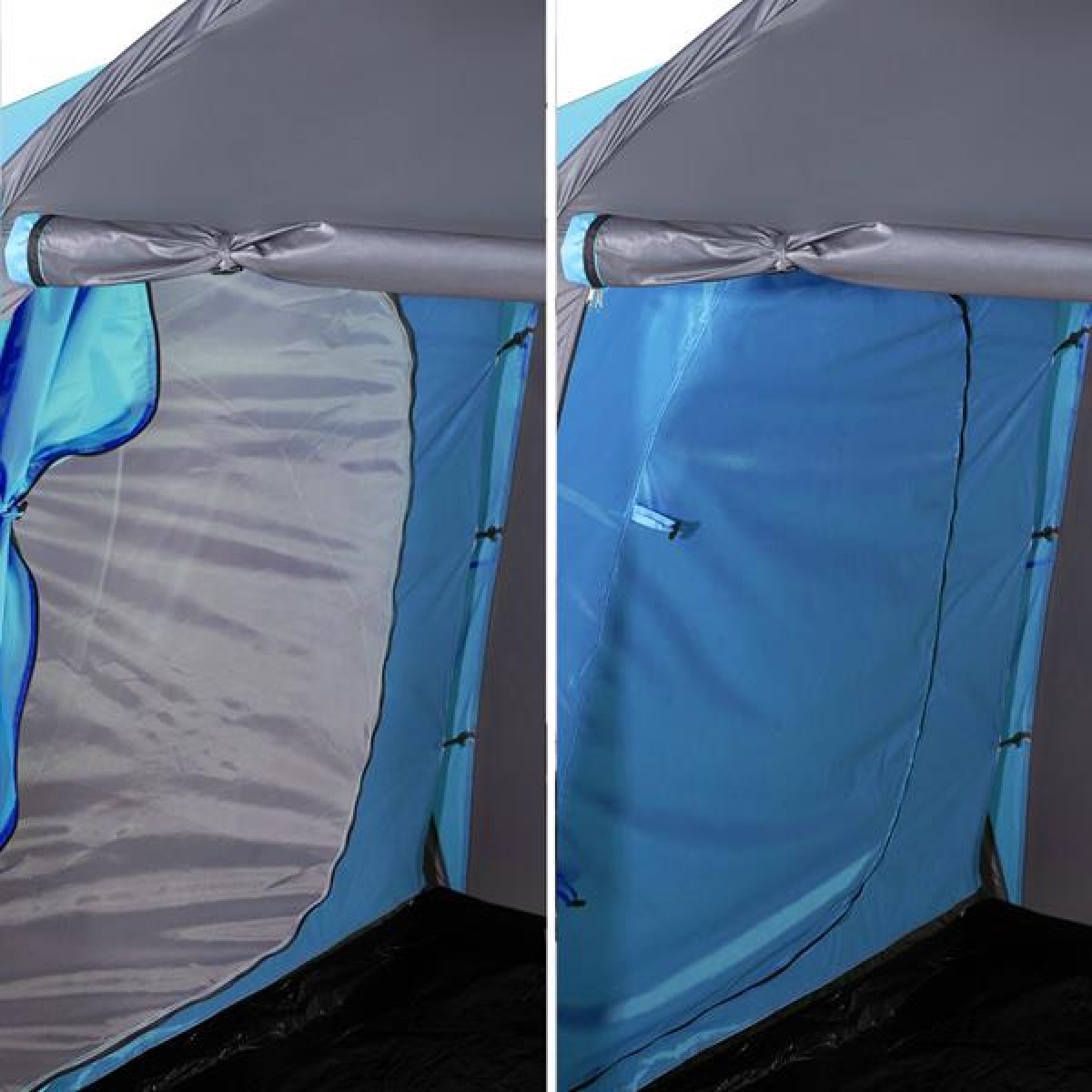 Σκηνή Camping NC6031 HIGHLAND NILS CAMP 6 Ατόμων Γκρι/Μπλε 15-04-038