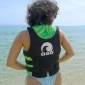Σωσίβιο γιλέκο Nεοπρέν Waves για θαλάσσια σπορ SCK - πράσινο