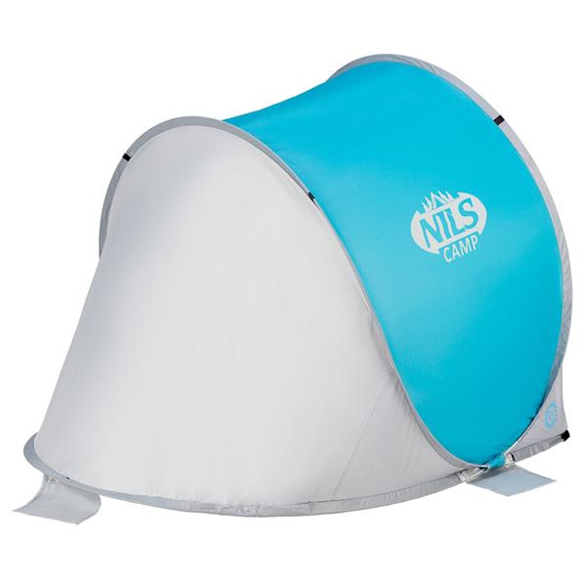 Τέντα Παραλίας NILS Camp Pop UP NC3173 Μπλε/Γκρι