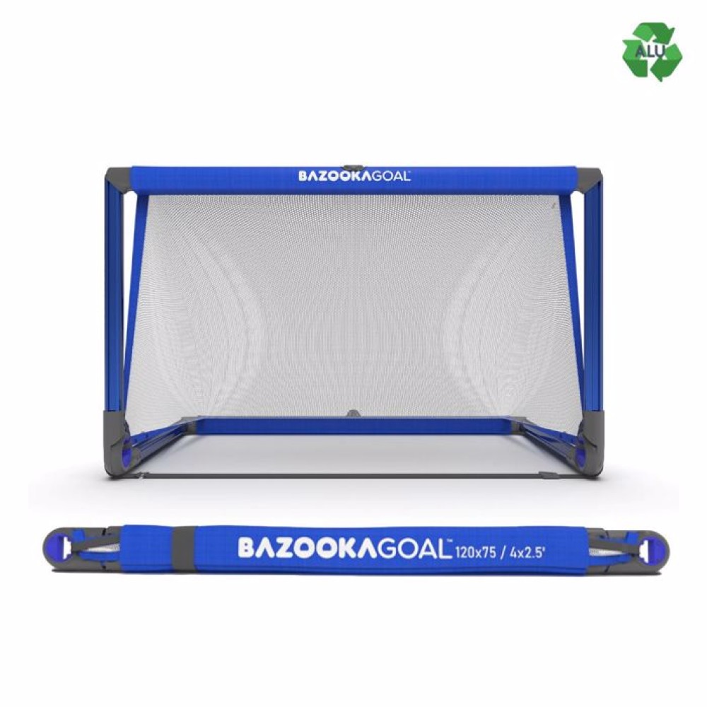 Τέρμα Ποδοσφαίρου Αλουμινίου - Μπλε 120x75εκ Bazooka Τέρμα Ποδοσφαίρου Αλουμινίου - Μπλε 120x75εκ Bazooka