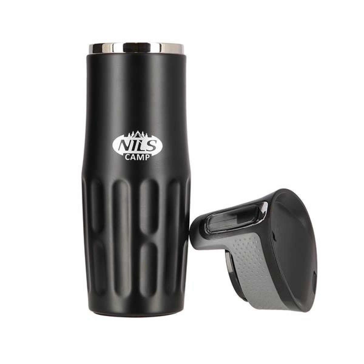 Θερμός NCC06 Black Thermal Cup Nils Camp 420ml