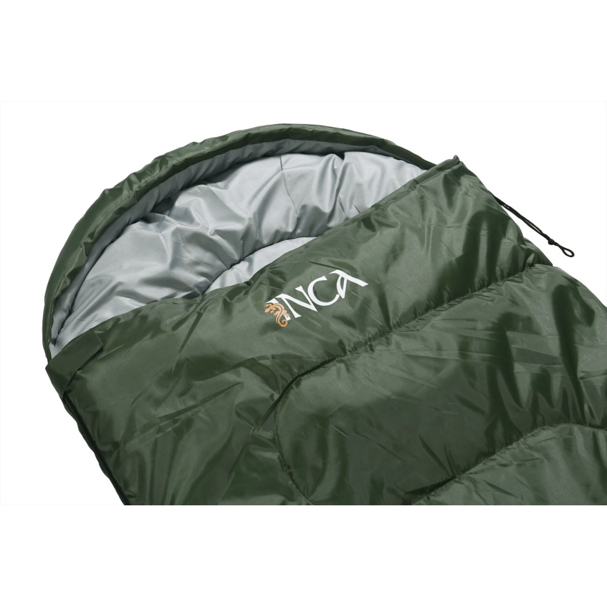 Υπνόσακος INCA Cozy με μαξιλάρι  Χακί 220χ75cm 0600-101-9