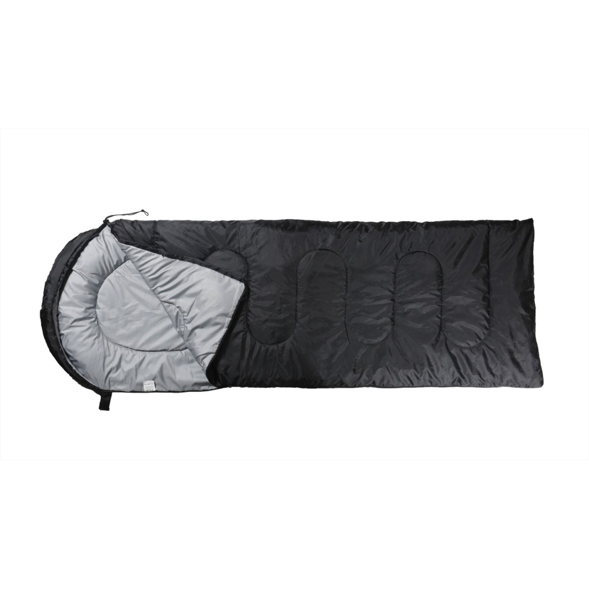 Υπνόσακος INCA Cozy με μαξιλάρι  Μαύρο 220χ75cm 0600-101-8