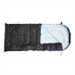 Υπνόσακος INCA Foldpack με μαξιλάρι Μαύρο 220χ95cm με ιμάντες συμπίεσης