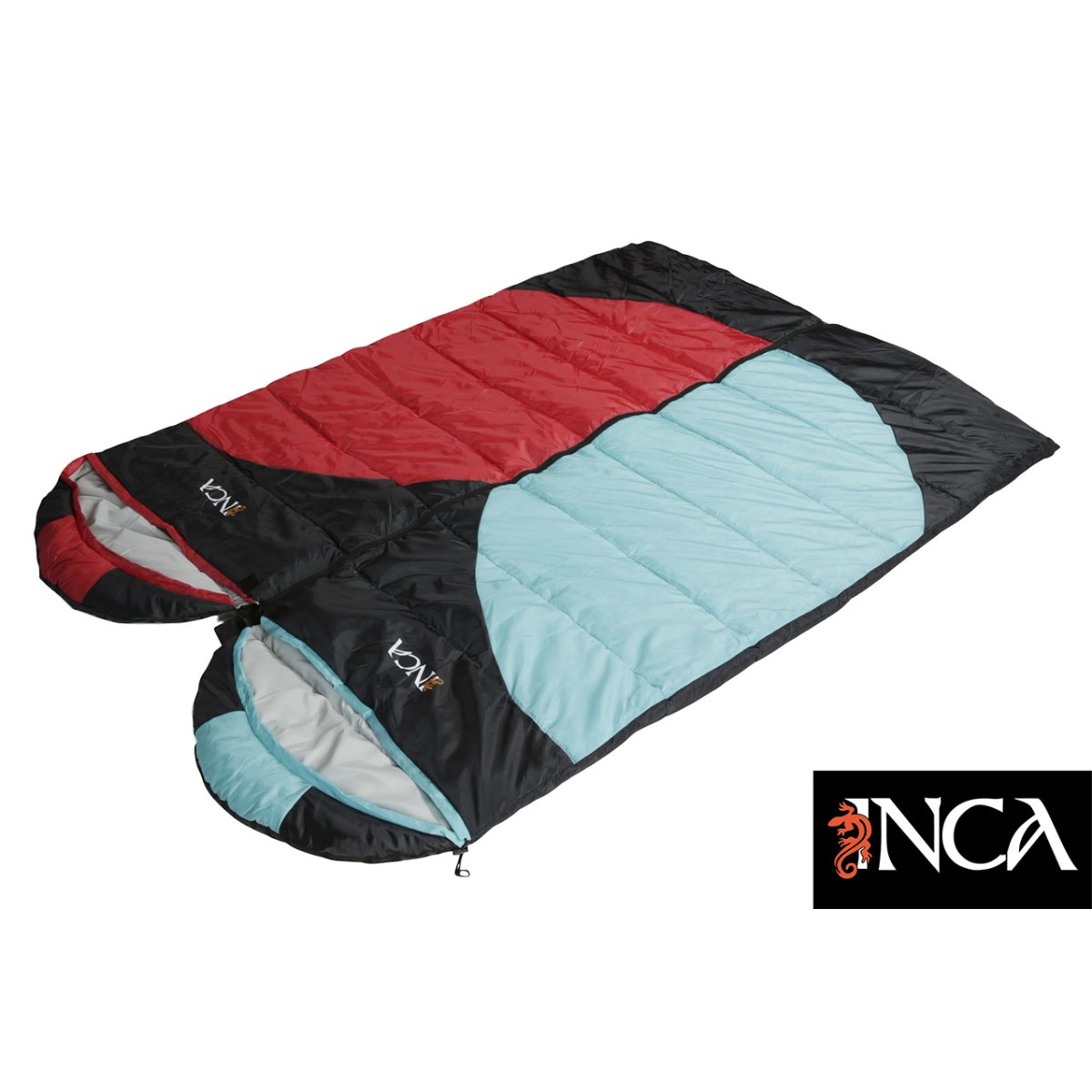 Υπνόσακος INCA Wayna Black/Red NCI 1023R