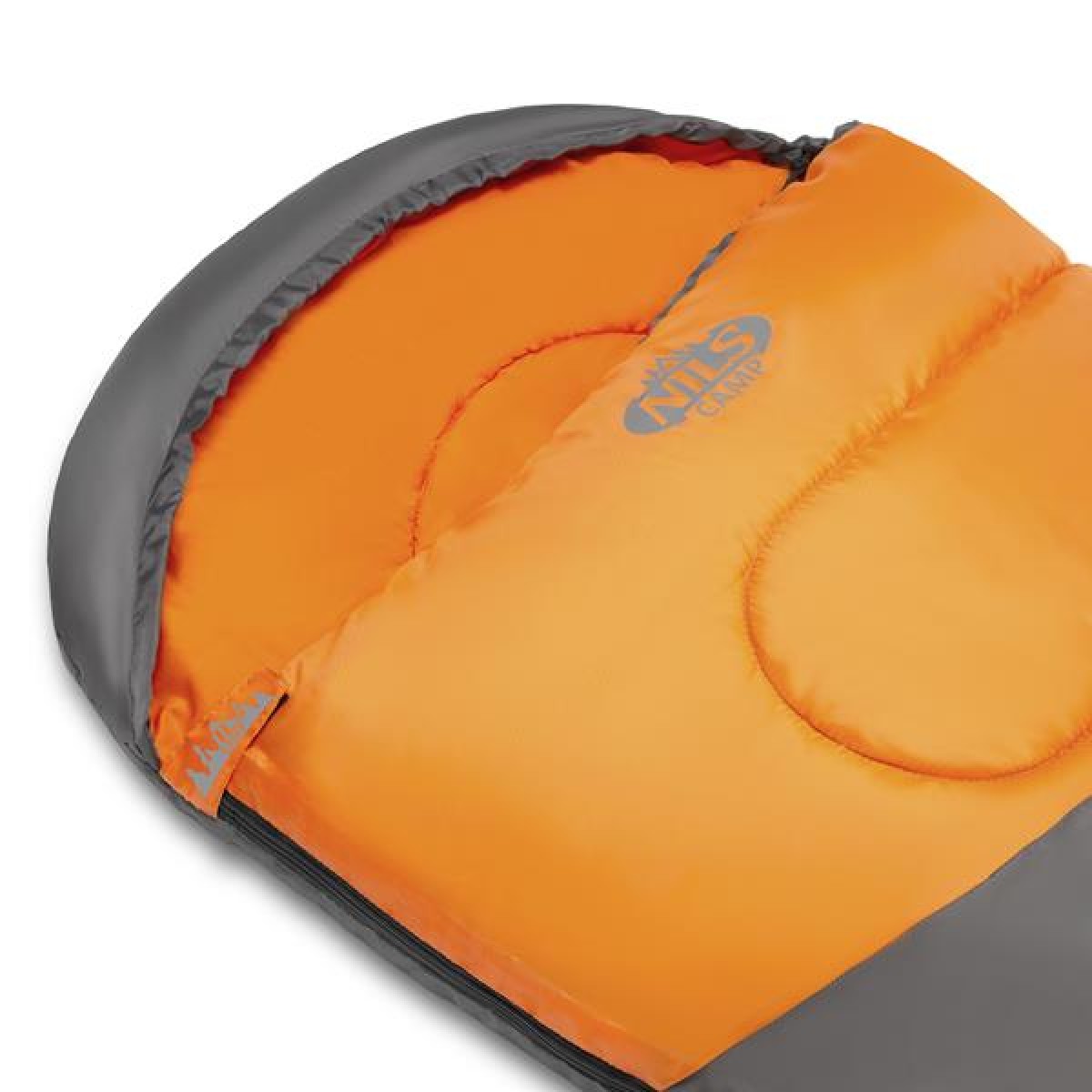 Υπνόσακος Nils Camp NC2008 BLACK-ORANGE SIZE L 15-04-106