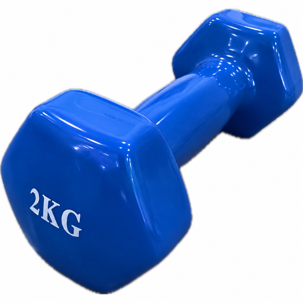 Βαράκια βινυλίου εξάγωνα 2kg (Τεμάχιο) MDS