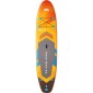 Φουσκωτή Σανίδα SUP / Kayak με Μήκος 3.66m Πορτοκαλί Amgo Turbo 366 with blue drive S Power Fin