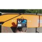 Φουσκωτή Σανίδα SUP / Kayak με Μήκος 3.66m Πορτοκαλί Amgo Turbo 366 with blue drive S Power Fin