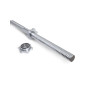 Μπάρα 28mm με Βιδωτό Κολάρο 150cm 7Kg Amila 4436301