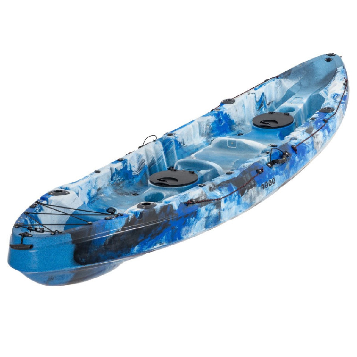 Nereus HD Θαλάσσιο καγιάκ 3 θέσεων - Μπλε/ Άσπρο Camo SCK