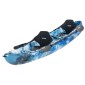 Nereus HD Θαλάσσιο καγιάκ 3 θέσεων - Μπλε/ Άσπρο Camo SCK