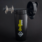 Premium protein Shaker cup - 700ml, Plastic, Black Gold Touch nutrition