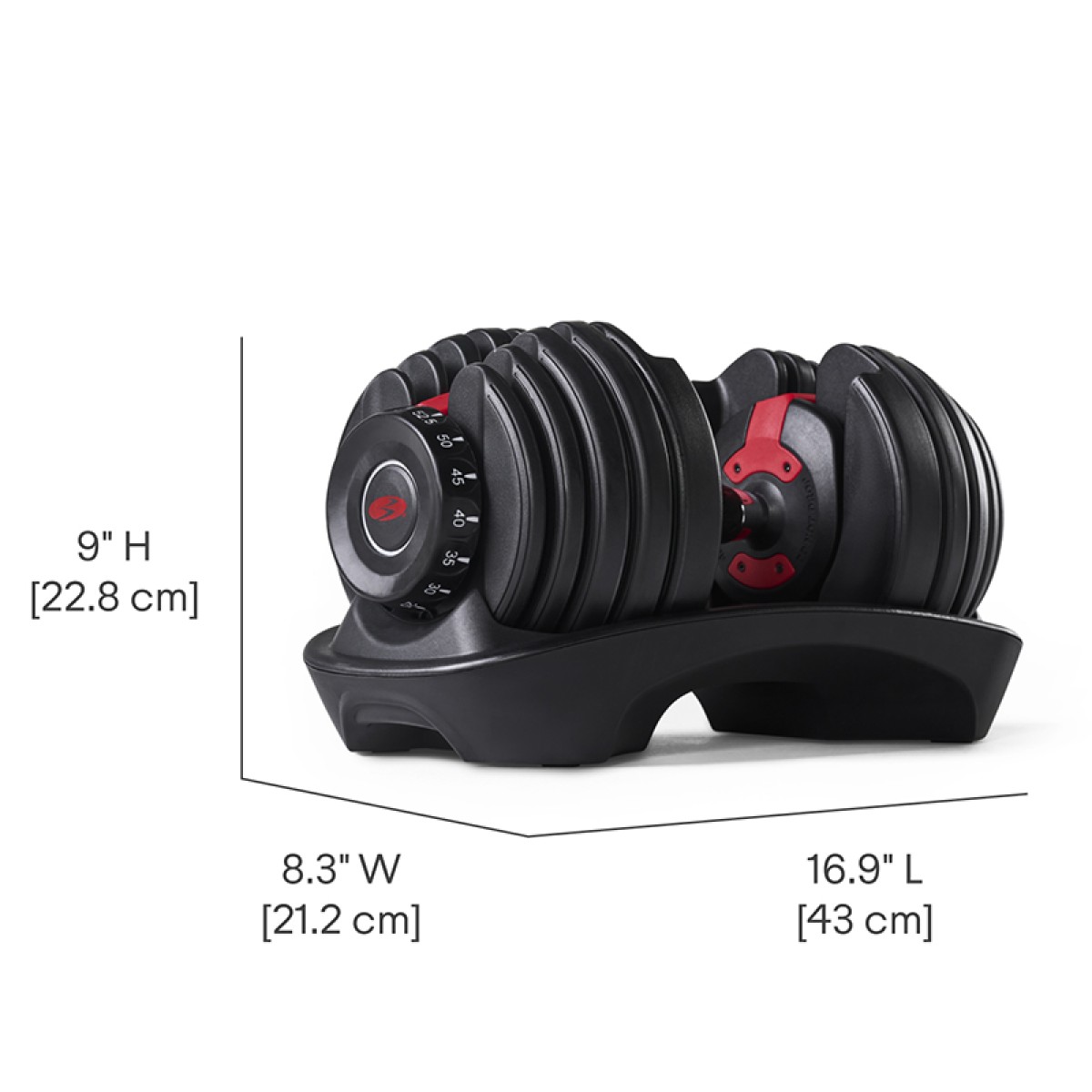 Ρυθμιζόμενος Αλτήρας Bowflex 552I 24KG + Ρυθμιζόμενο Kettlebell 18KG Bowflex 840