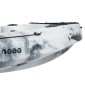 Θαλάσσιο καγιάκ SCK Nereus HD 3 θέσεων - Άσπρο/Μαύρο
