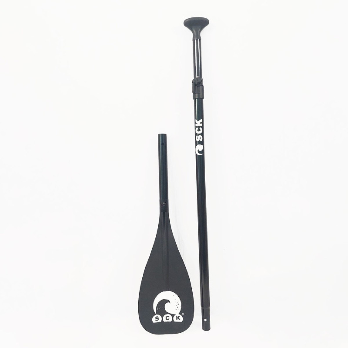 Κουπί SUP παιδικό ρυθμιζόμενο 140-170cm σπαστό αλουμινίου- Μαύρο SCK