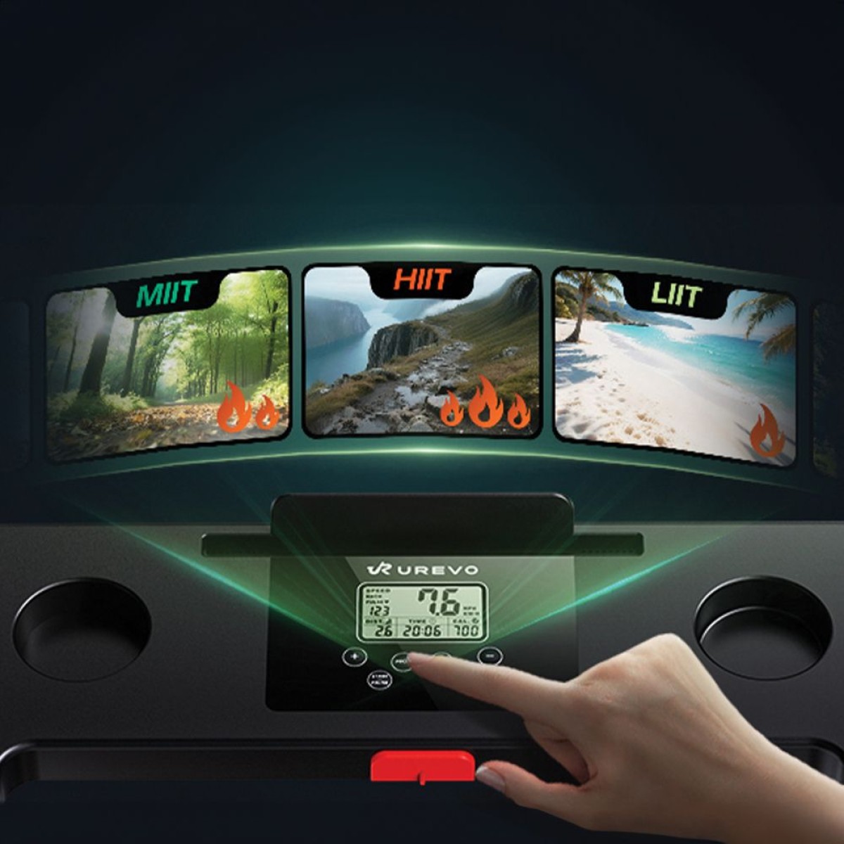 Ηλεκτρικός Διάδρομος Γυμναστικής Xiaomi Urevo Foldi Mini 2 URTM052 Smart Control