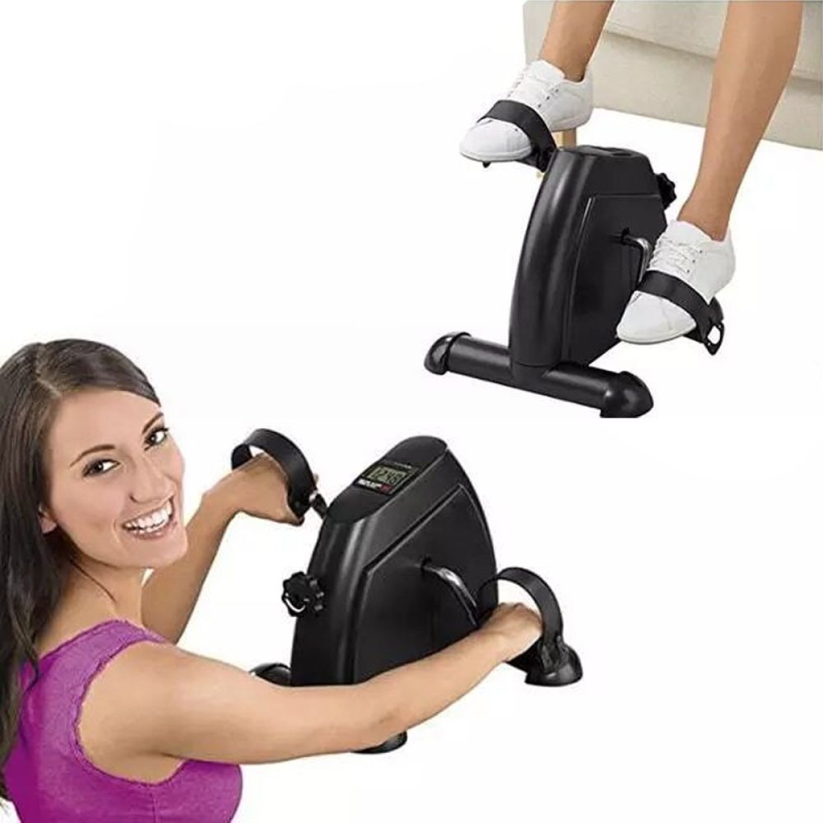 Μίνι ποδήλατο γυμναστικής με οθόνη Clever