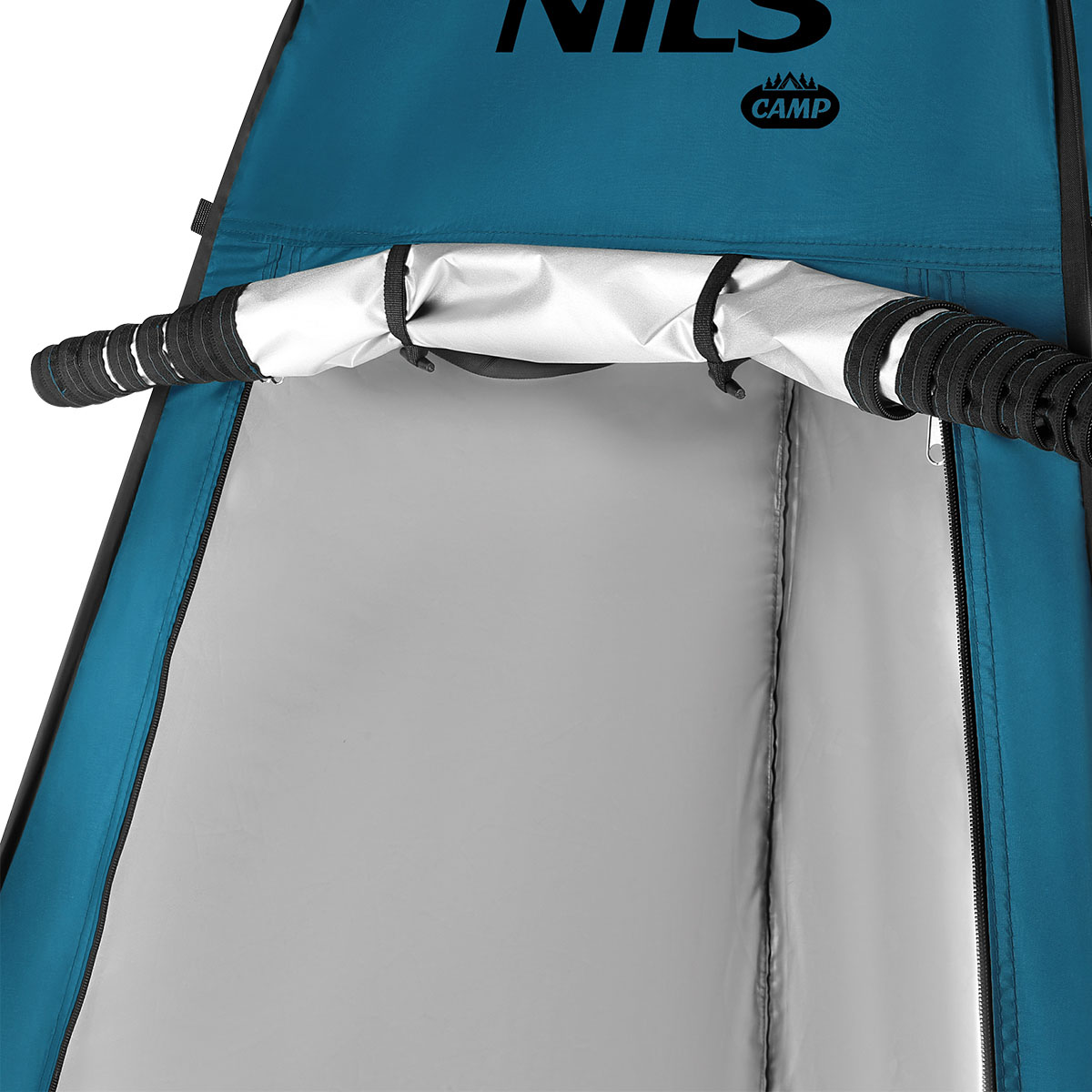 Σκηνή NILS Pop Up Τουαλέτας NC1706 Μπλε/Μαύρη