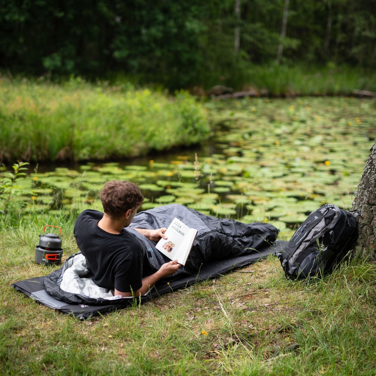 Υπνόσακος Nils Camp NC1705 ULTRA LIGHT Μαύρο 710G