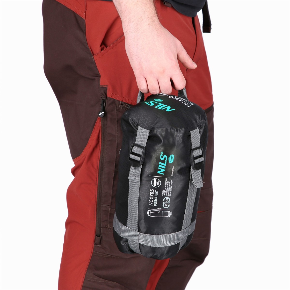 Υπνόσακος Nils Camp NC1705 ULTRA LIGHT Μαύρο 710G