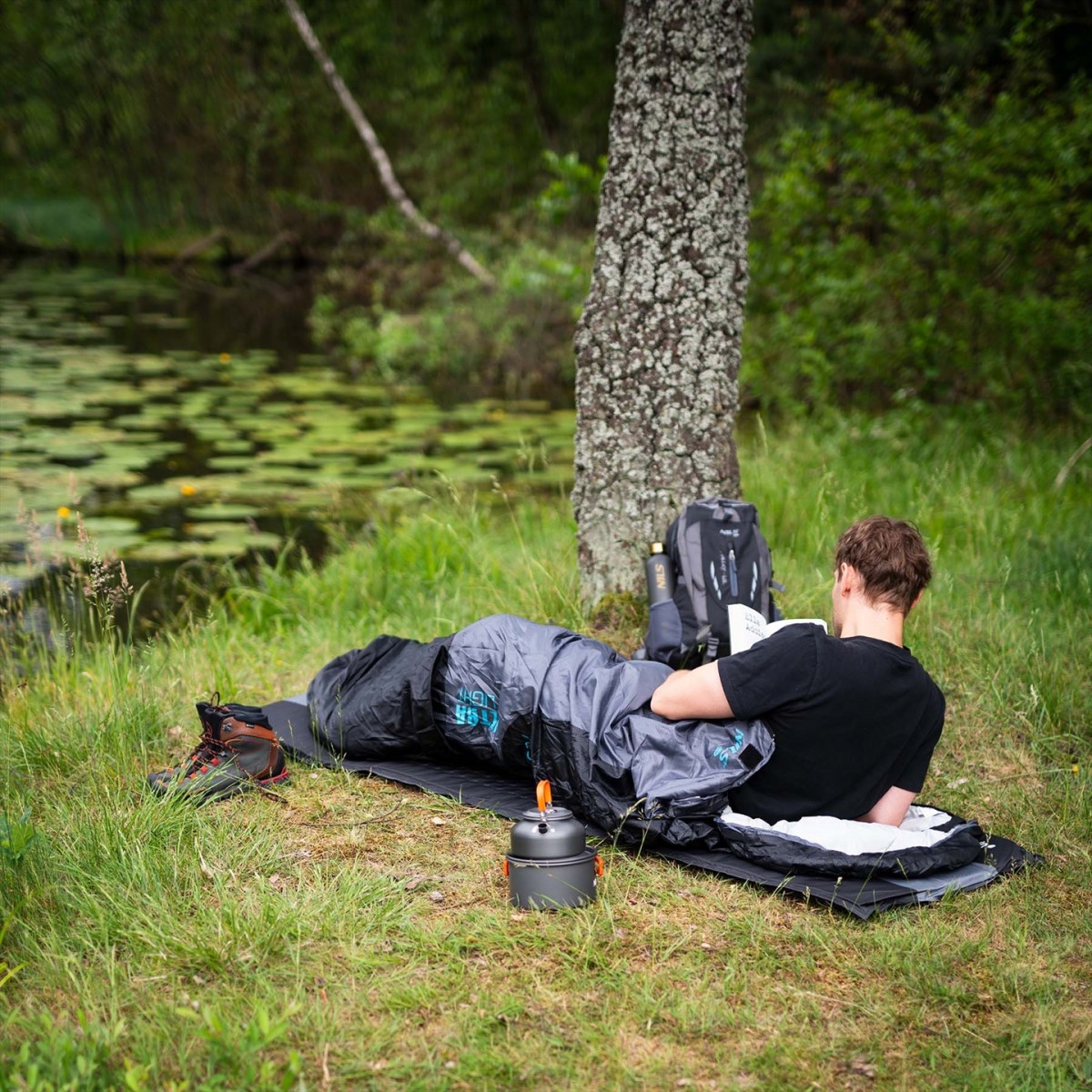 Υπνόσακος Nils Camp NC1705 ULTRA LIGHT Μαύρο 710G