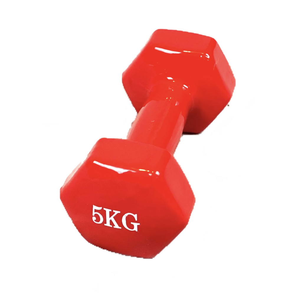 Βαράκια βινυλίου εξάγωνα 5kg (Τεμάχιο) MDS