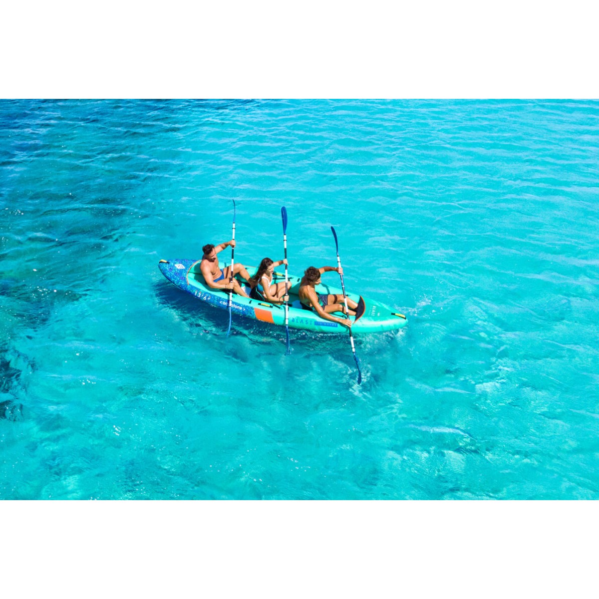 BLAST RECREATIONAL KAYAK / 3-PERSON (AQUATONE)