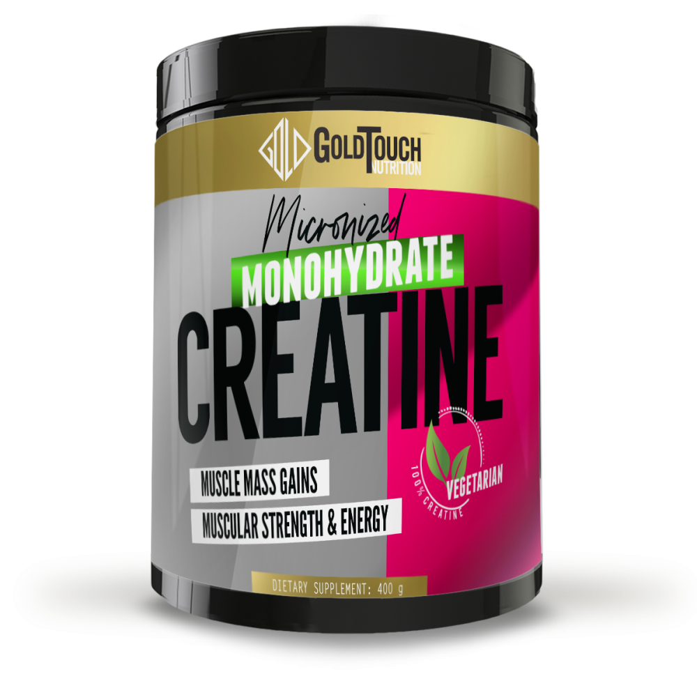 Creatine Monohydrate - Micronized mesh 200 (400g) - GoldTouch nutrition
