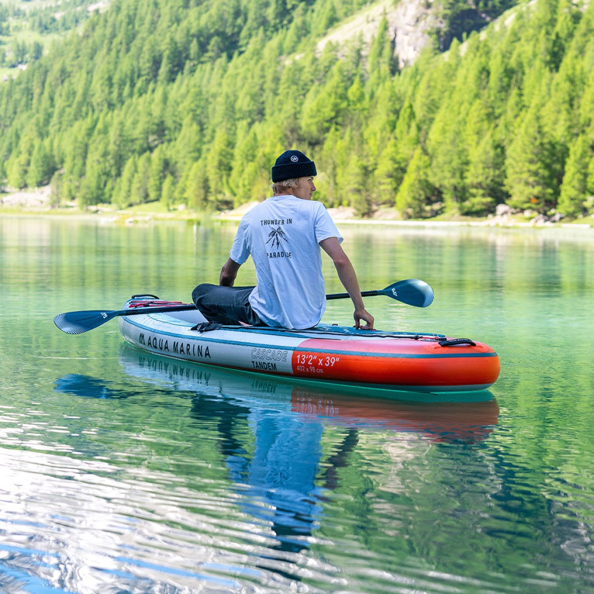 Φουσκωτή Σανίδα SUP-KAYAK CASCADE 402X98X20cm BT-24CATP AM.28391