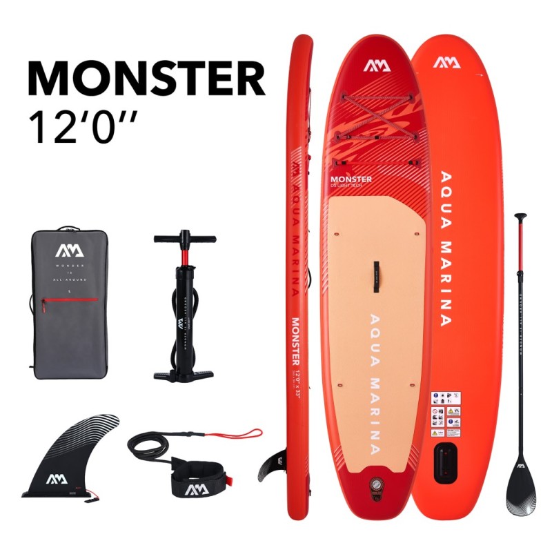 Φουσκωτή Σανίδα SUP Monster 12’0” Aqua Marina 28344