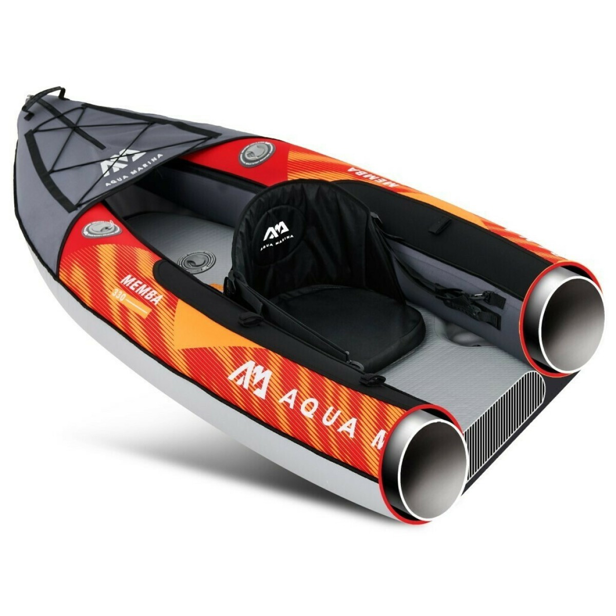 Φουσκωτό Kayak Θαλάσσης 1 Ατόμου Πορτοκαλί Memba 10'10'' Aqua Marina AM.15680