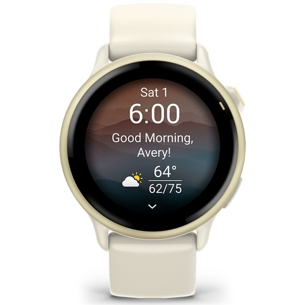 GARMIN Vivoactive 6 Lunar Gold with Bone GA-010-02985-01