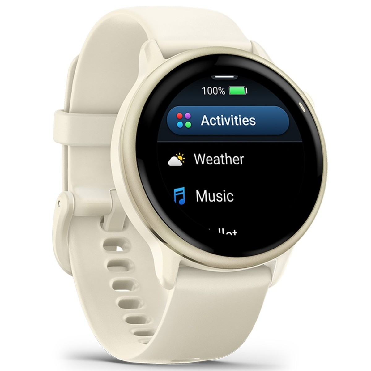 GARMIN Vivoactive 6 Lunar Gold with Bone GA-010-02985-01