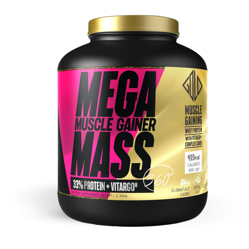 Mega Mass Πρωτεΐνη (2kg) - GoldTouch Nutrition (Chocolate)