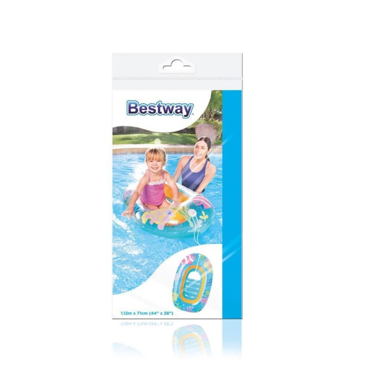 Παιδική φουσκωτή βάρκα 34036 112X71cm Bestway