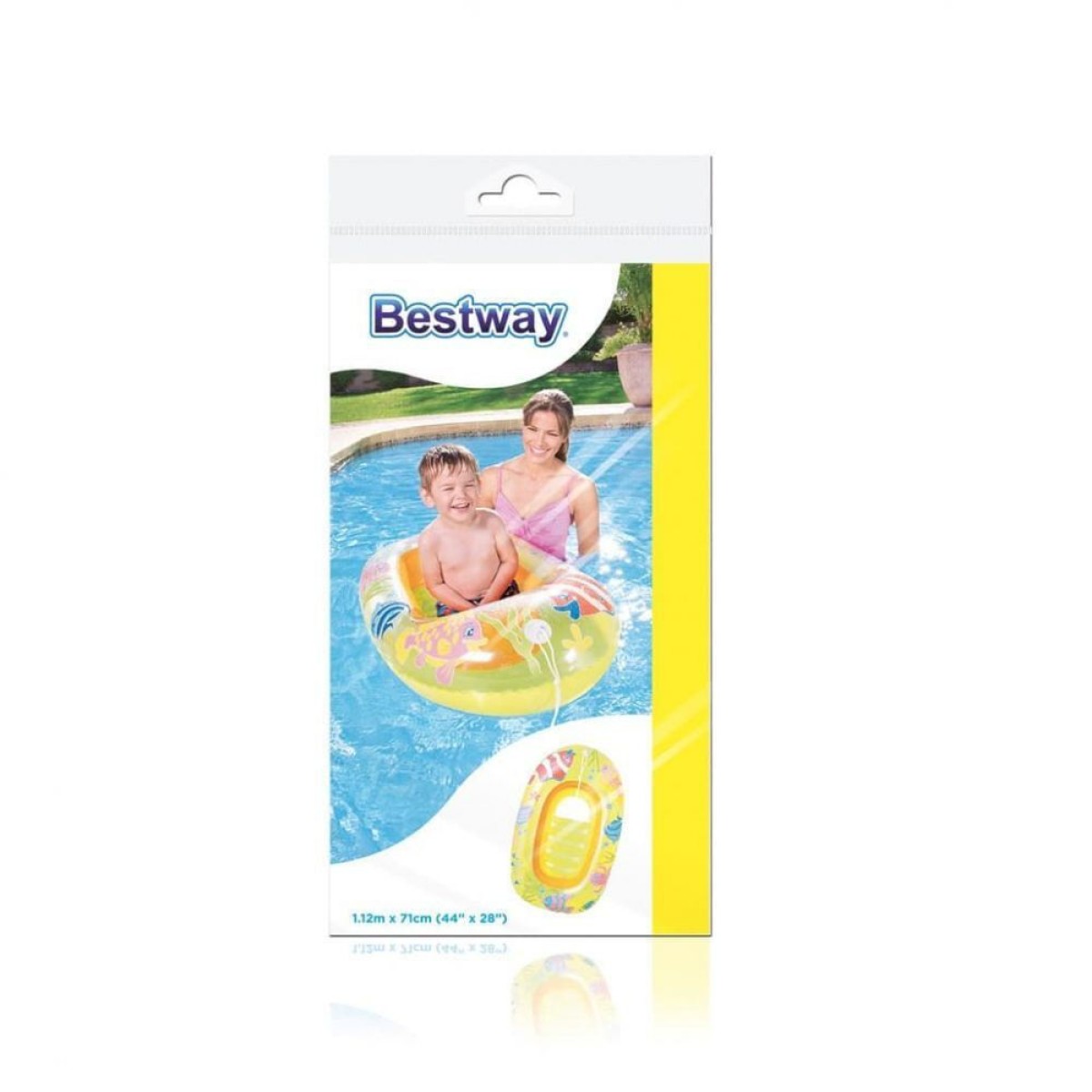 Παιδική φουσκωτή βάρκα 34036 112X71cm Bestway