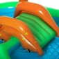 Παιδική Πισίνα Φουσκωτή 295x199x30εκ. Πράσινη Friendly Woods Play Center Bestway