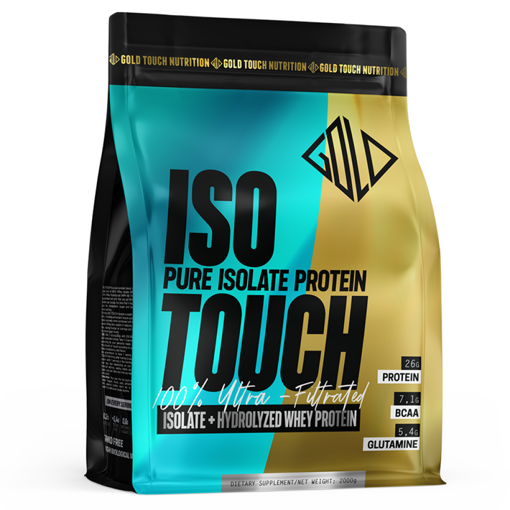 Premium Iso Touch 86% (2Kg) Καθαρή Πρωτεΐνη - GoldTouch Nutrition Pouch