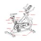 Ποδήλατο γυμναστικής Spin Bike VIKING V-1500