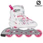 Inline Skates Ρυθμιζόμενα "White Wedge" Nijdam