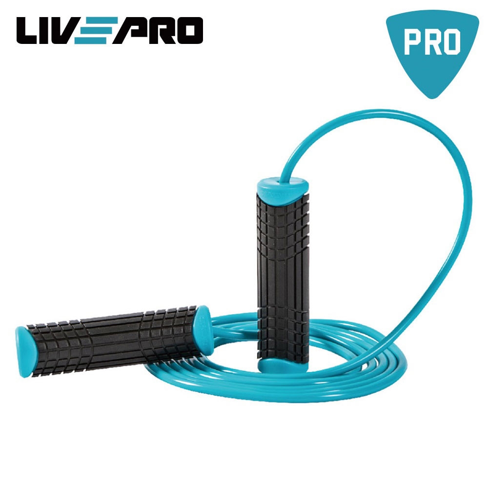 Ημιεπαγγελματικό Σχοινάκι Skipping PVC Live Pro 8286 Μαύρο/Μπλε