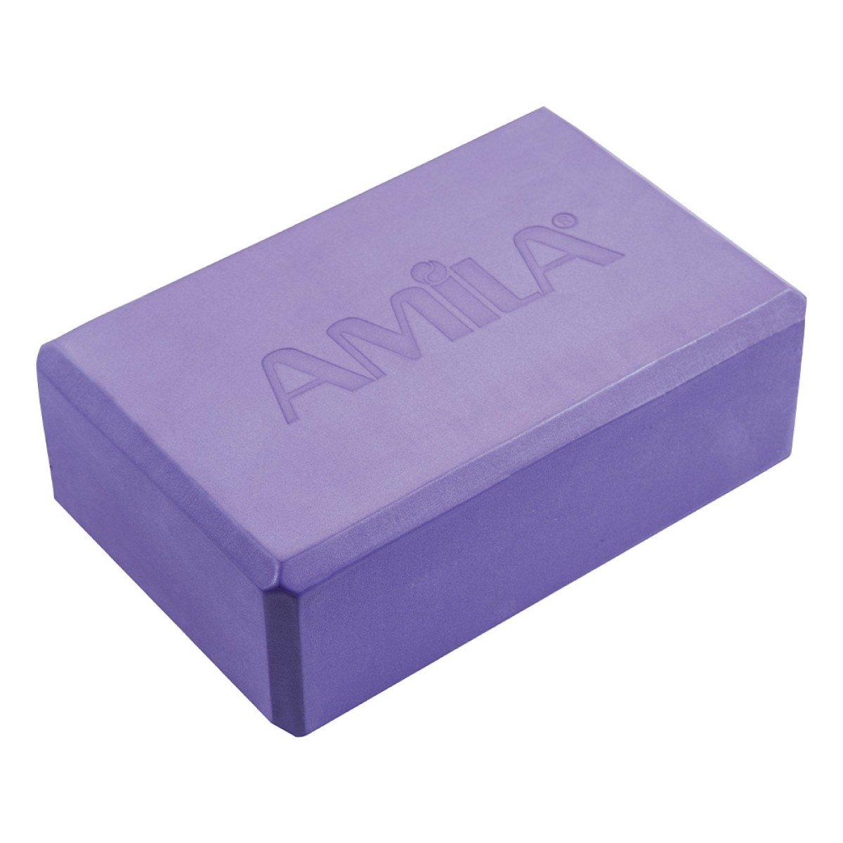 Τουβλάκι Yoga EVA (Μωβ) 48083 Amila