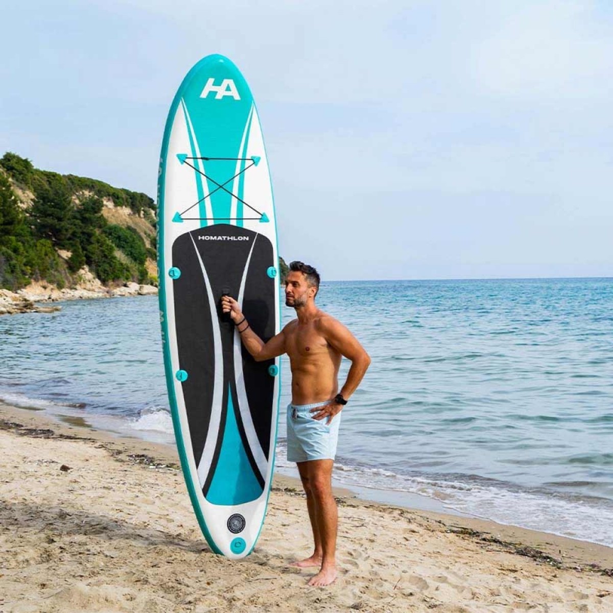 Φουσκωτή σανίδα SUP 10’ (305 cm) HA-25031 Malibu HomAthlon