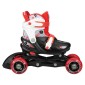 Inline Skates Ρυθμιζόμενα 3‑σε‑1 "Street Shift" Nijdam