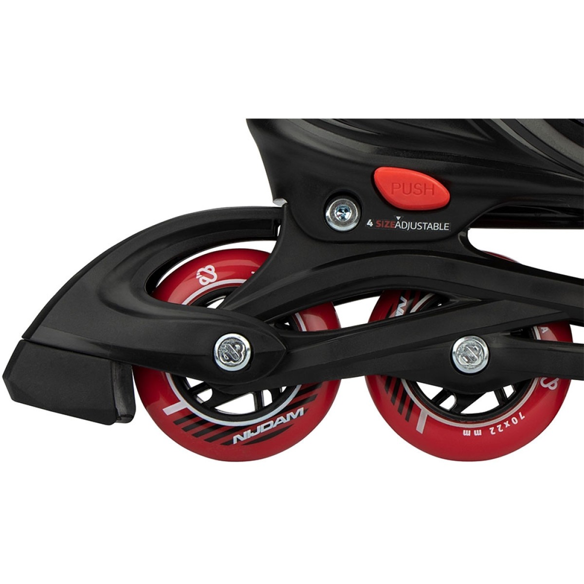 Inline Skates Ρυθμιζόμενα 3‑σε‑1 "Street Shift" Nijdam