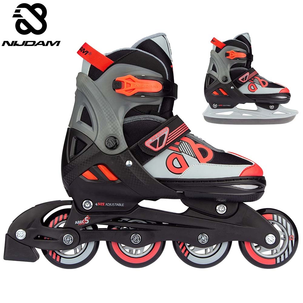 Inline Skates ‑ Παγοπέδιλα Combo "Red Raider" Nijdam