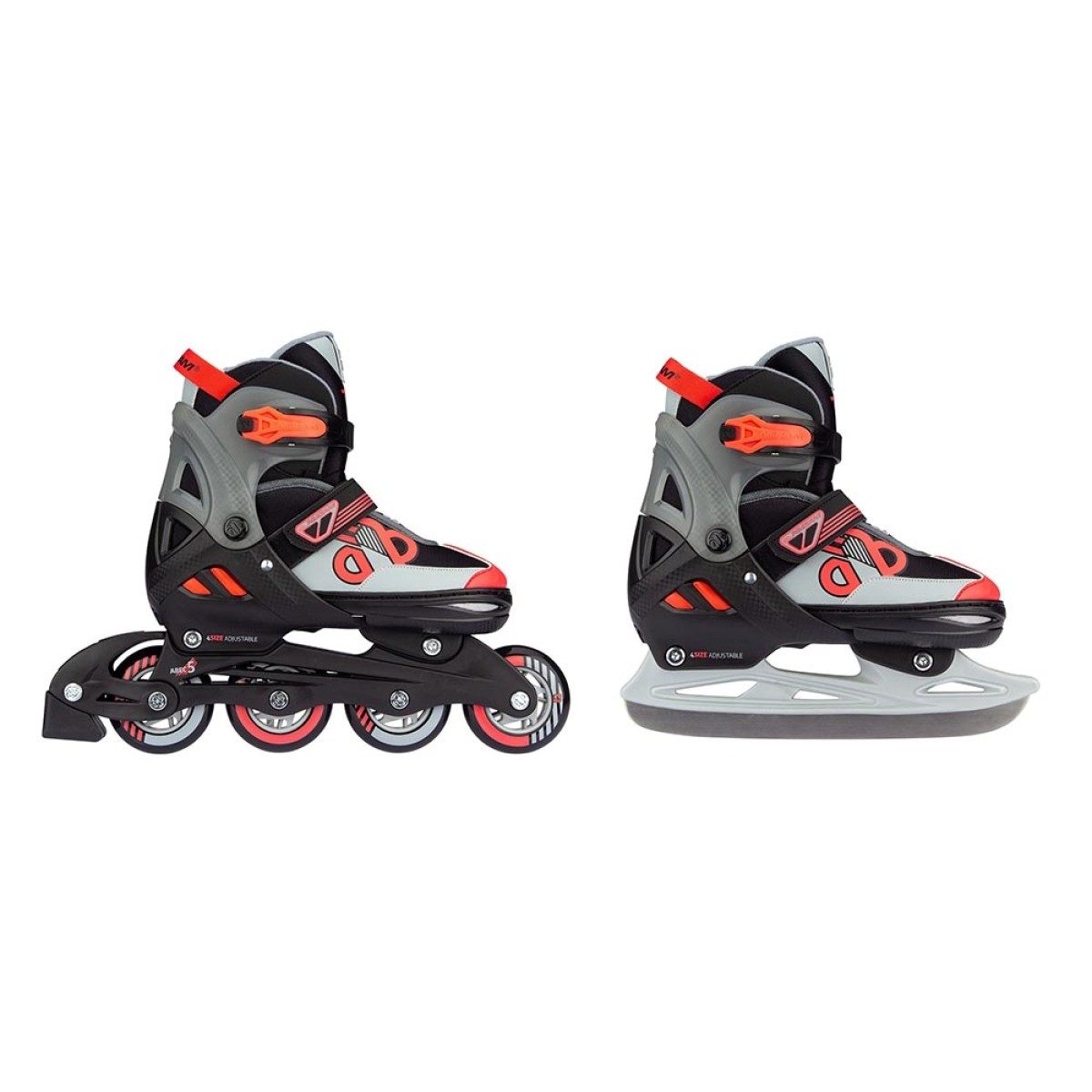 Inline Skates ‑ Παγοπέδιλα Combo "Red Raider" Nijdam