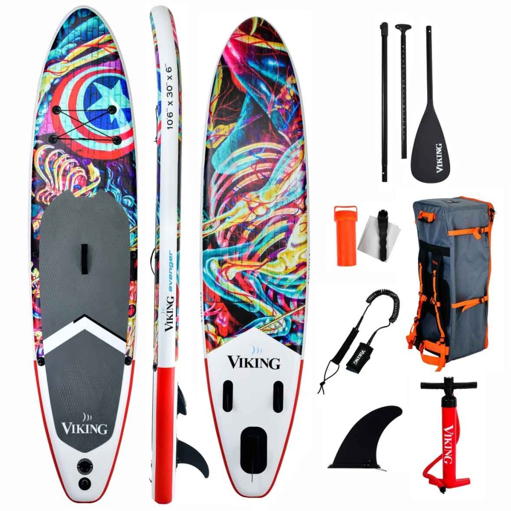 Φουσκωτό SUP Viking Avenger 10′ 6 ” All-Round SL
